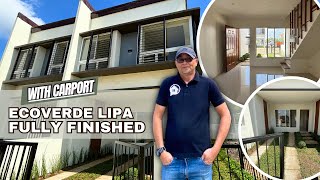 Ecoverde Homes Lipa Complete Turnover With Carport [upl. by Aneehta233]