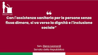 assistenza sanitaria per le persone senza fissa dimora [upl. by Ettennyl371]