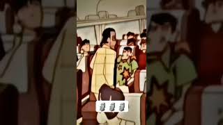 Shinchan in hindi Gang leader Shinchan attitude shorts  no zoom no zoom out video [upl. by Aticilef696]