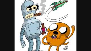 Bender and Jake sing Bacon Pancakes together out of tune [upl. by Shenan172]