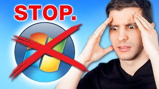 If You Still Use Windows 7 You Are VERY DUMB [upl. by Kerrill934]