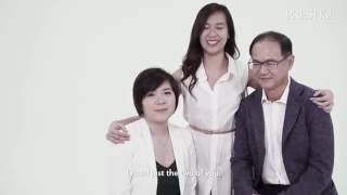 Prestige Singapore Fathers Day Special Cheng Chye Peng with his daughters Caryn and Chrystal [upl. by Aloke]