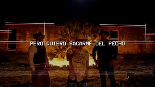 Christian Nodal  La Sinvergüenza ft Banda MS de Sergio Lizárraga LetraLyrics [upl. by Dunson]