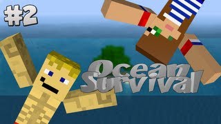 Minecraft Sobreviver No Oceano Com Agueda Ep2 Rir É Bom xD [upl. by Esinet]