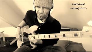 MOTÖRHEADHeroesBASS COVER84 tablatureperso [upl. by Yrellam]