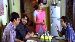 Kannada Comedy Videos  Chiranjeevi Sarja amp Aindrita Ray Eating Comedy Scene  Kannadiga Gold Films [upl. by Yanat]