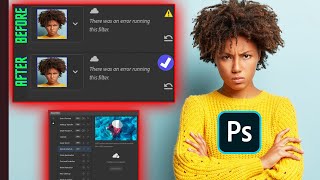 Neural Filter Error Photoshop 2022  How To Fix Neural Filters Download Errors In Photoshop [upl. by Nimesay278]