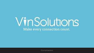 VinSolutions  Auto Dealer Management amp Sales Software [upl. by Elaina738]