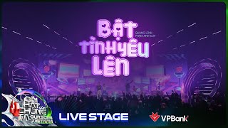 Bật Tình Yêu Lên  Quang Linh x Phạm Anh Duy lột xác với vũ đạo cực cuốn  Our Song Live Stage [upl. by Colwell]