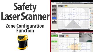 Safety Laser Scanner  Zone Configuration Function  KEYENCE SZ Series [upl. by Aisilef708]