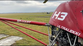 Dynali H3 ultralight helicopter delivery [upl. by Atnahc]