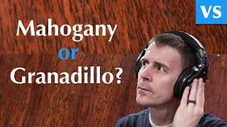 How good is your guitar tone wood ear Mahogany vs Granadillo [upl. by Fital181]