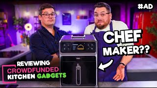 Reviewing THE CHEFMAKER  Crowdfunded Kitchen Gadgets [upl. by Brenk]