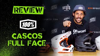 CASCOS FULL FACE para BICI  Lo mejor de 100  Review [upl. by Redlac752]