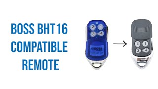 Boss BHT16 Compatible Remote Video Description [upl. by Brita323]