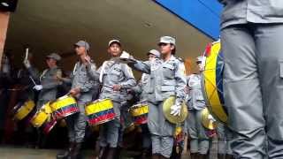 Himno del ejército de Colombia Banda marcial colegio militar José María Córdoba [upl. by Yeltnerb]