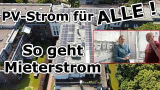 Photovoltaik mit Speicher für Mieter So kommt jeder an günstigen PVStrom burgerenergienordeg3987 [upl. by Anitreb]