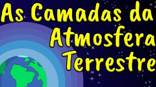 As 5 camadas da atmosfera terrestre  Entenda e Decore fácil [upl. by Jonny35]