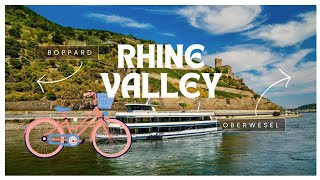 Bike Tour of Rhine Valley  Boppard to Oberwesel [upl. by Feldman]