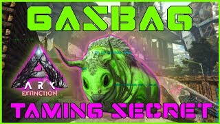 SECRET to easily taming Gasbag in Ark Extinction [upl. by Powel535]