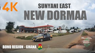 New Dormaa Drive Tour in the Sunyani East Bono Region of Ghana 4K [upl. by Lada878]