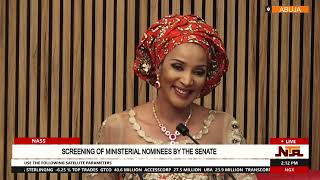 Senate Screens Ministerial Nominees Bianca Ojukwu [upl. by Ever909]