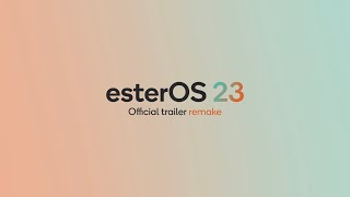 Introducing esterOS 25 Mobile  Desktop  Official trailer  Edited by Splatty [upl. by Yntrok]