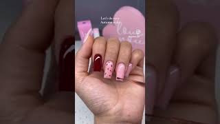 lets do fall nails autumn nails 2024 nailsinspiration autumnnails unghieautunnali [upl. by Tamsky]