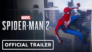 Marvels SpiderMan 2  Official PS5 Pro Enhanced Trailer [upl. by Naerb]