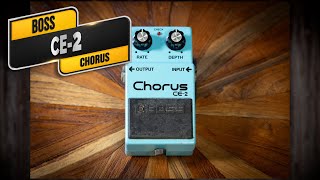 Boss CE2 Chorus Pedal  VGW [upl. by Joly603]