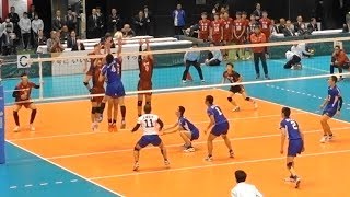 洛南高校vs荏田高校 春高バレー2018男子3回戦 第1セット Japan volleyball [upl. by Hirai702]