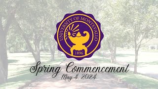 University of Montevallo Spring Commencement 2024 [upl. by Rehpotsihc31]