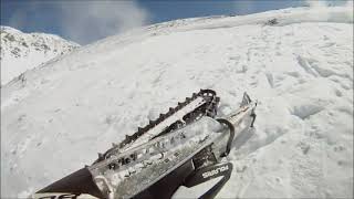 Snowmobile vs Avalanche 2 [upl. by Ylek]