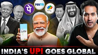 Indias UPI is Being COPIED by 40 Countries Including SAUDI ARABIA  Good or Bad for us [upl. by Hahsi]