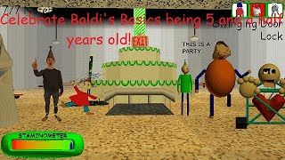 Baldis Basics Classic Remastered Pt 2 Party Style [upl. by Kirred688]