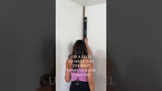 DIY  How to Install a Slat Wall [upl. by Kial518]