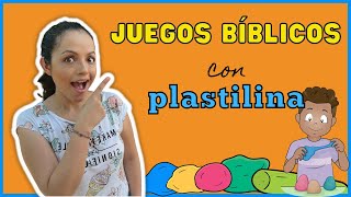 Juegos Bíblicos Con Plastilina Para Niños de 3 a 6 años Actividades Para Niños de Escuela Dominical [upl. by Essyla]