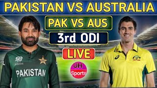 PAK Vs AUS Live  3rd ODI Match Score  Pakistan Vs Australia Live Match Today [upl. by Evita]