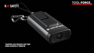 Ledlenser K6R Safety Rechargeable Keyring Torch 502581 amp 502580 [upl. by Debbi]