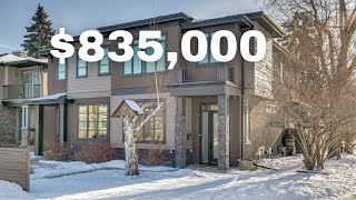 Tour 835000 Tuxedo Calgary 5 Bedroom Home For Sale 2024 [upl. by Ahseiyn]