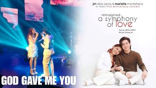 GOD GAVE ME YOU  Marielle Montellano amp JM Dela Cerna Reimagined A Symphony of Love [upl. by Mary]