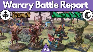 Gloomspite Gitz vs Sylvaneth  Warcry Battle Report [upl. by Gallenz255]