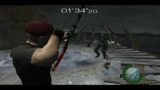 Resident evil 4 Krauser vs Wesker [upl. by Auqenahc442]