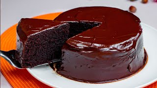 En 5 minutes Le meilleur gâteau au chocolat  sans cuisson sans œufs ni beurre Cookrate  France [upl. by Esten]