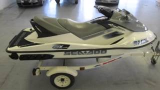 2006 Sea Doo GTX 4Tec SuperCharged 155hp 3Seater ONLY 63hrs Used Boats  PuebloColorado  2013 [upl. by Narcissus406]