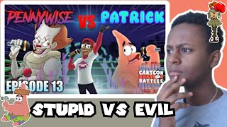 Cartoon Beatbox Battles Pennywise vs Patrick  REACTION [upl. by Jere830]