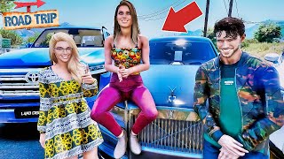 GTA 5😍 First EPIC Road Trip To Grandpa In 2023 GTA 5 REAL LIFE COUPLES MOD REMASTERED Episode 13 [upl. by Nylarad681]