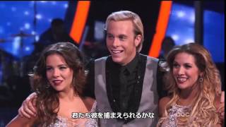 Riker on DWTS 20 Week 8 jazz trio  Judges comments （字幕） [upl. by Felty]