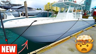 Watch this Sea Trial Before Buying an Invincible Boat  2022 Miami Boat Show  INVINCIBLE 33 CAT [upl. by Lower848]