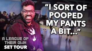 Romesh Ranganathan REVEALS ALL  A League of Their Own  Behind The Scenes [upl. by Yror572]